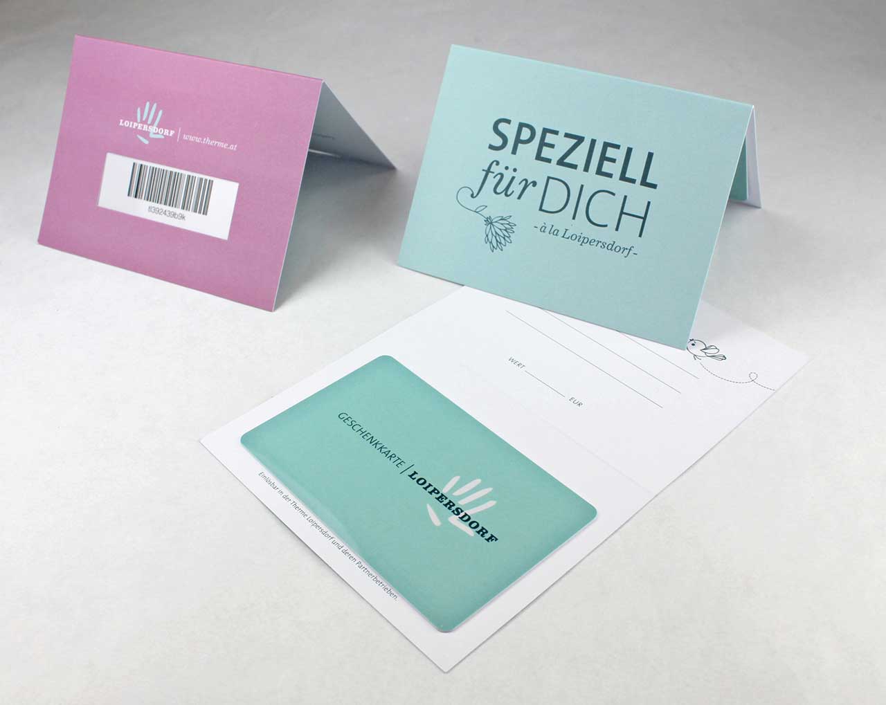 Loipersdorf-Kunststoffkarten-Geschenkkarte